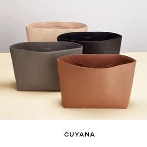 Black Cuyana Tote Organizer Insert